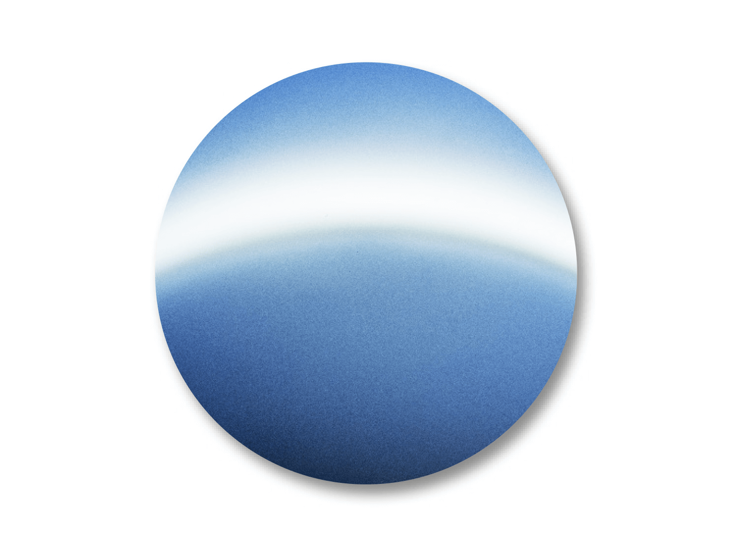 Приклад темно-синього кольору покриття DuraVision Mirror Strong. 